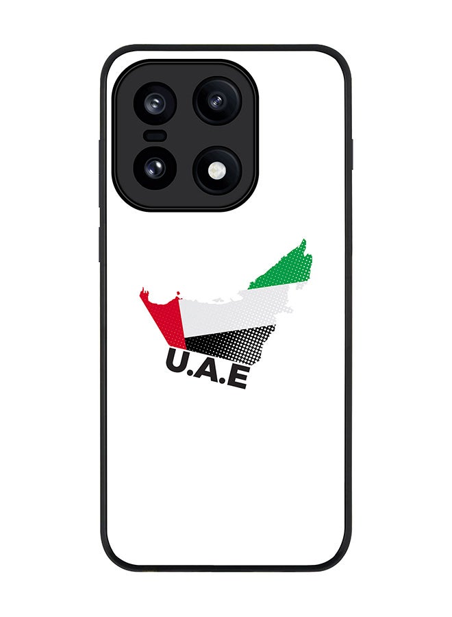 For OnePlus 15 Case,Slim fit Camera Protection, Shockproof Thin Phone cover  - UAE Map